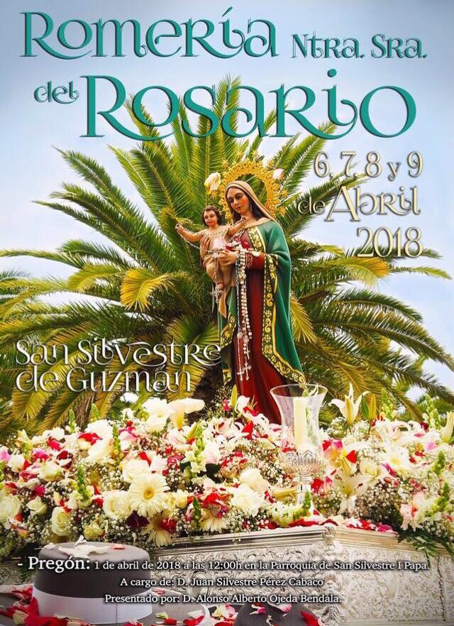 Romería de Nuestra Señora del Rosario 2018 San Silvestre de Guzmán